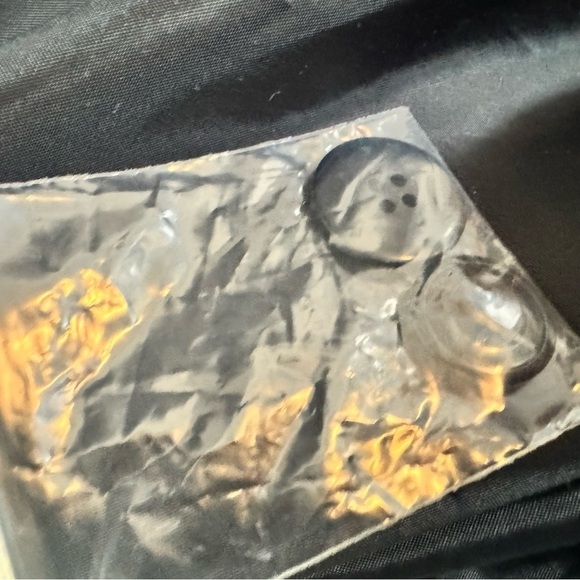 Apropos Black Belted Trench Coat Size Medium - Picture 14 of 15